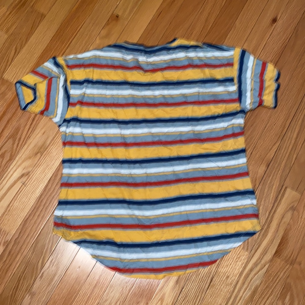Madewell NWOT❗️Whisper Cotton T-Shirt in Carlsbad Stripe - Picture 4 of 7